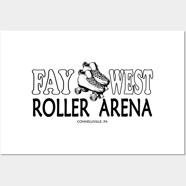 Fay-West Roller Arena Wall Art by AngryMongoAff